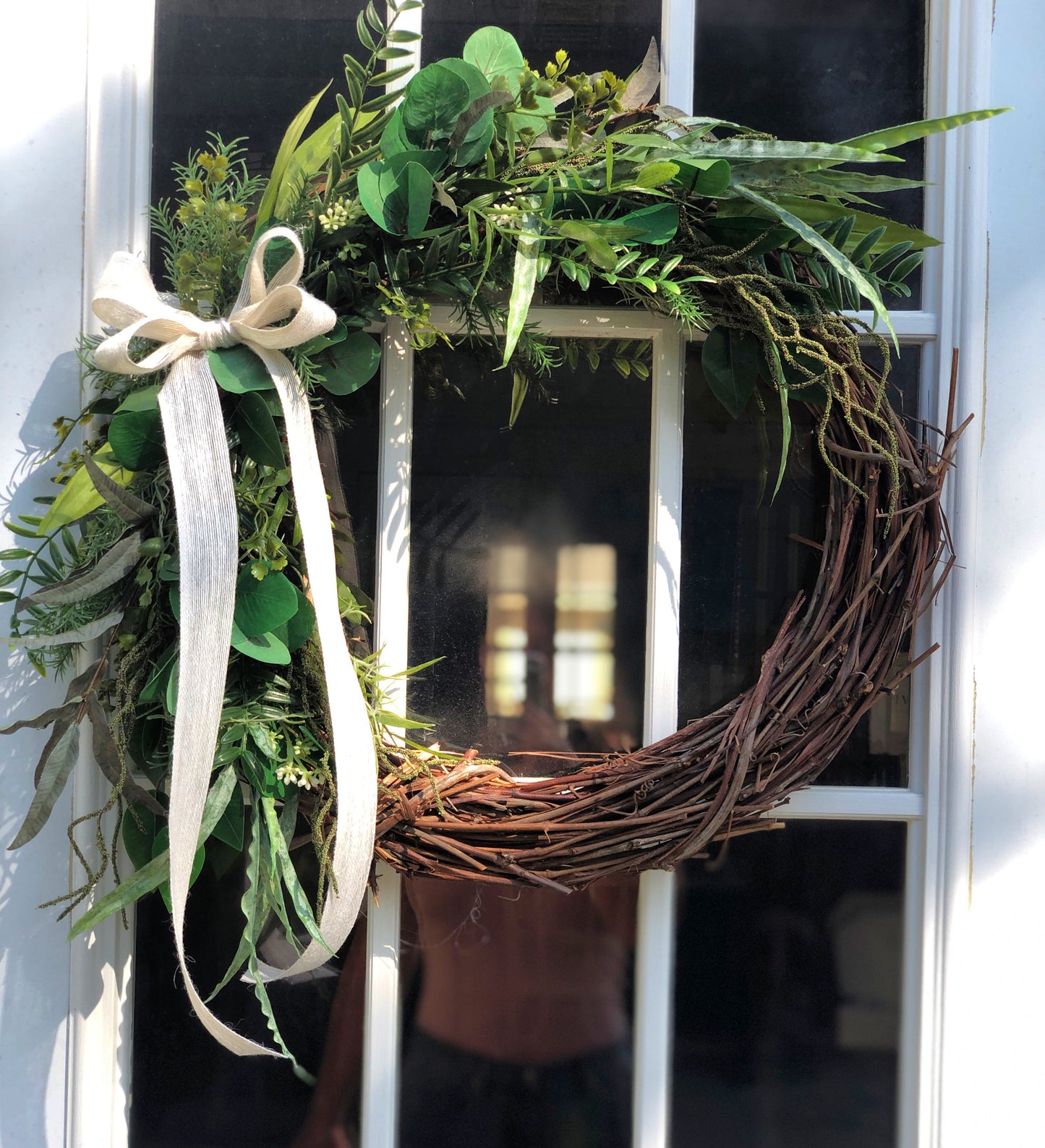 Summer Sea Greens Wreath