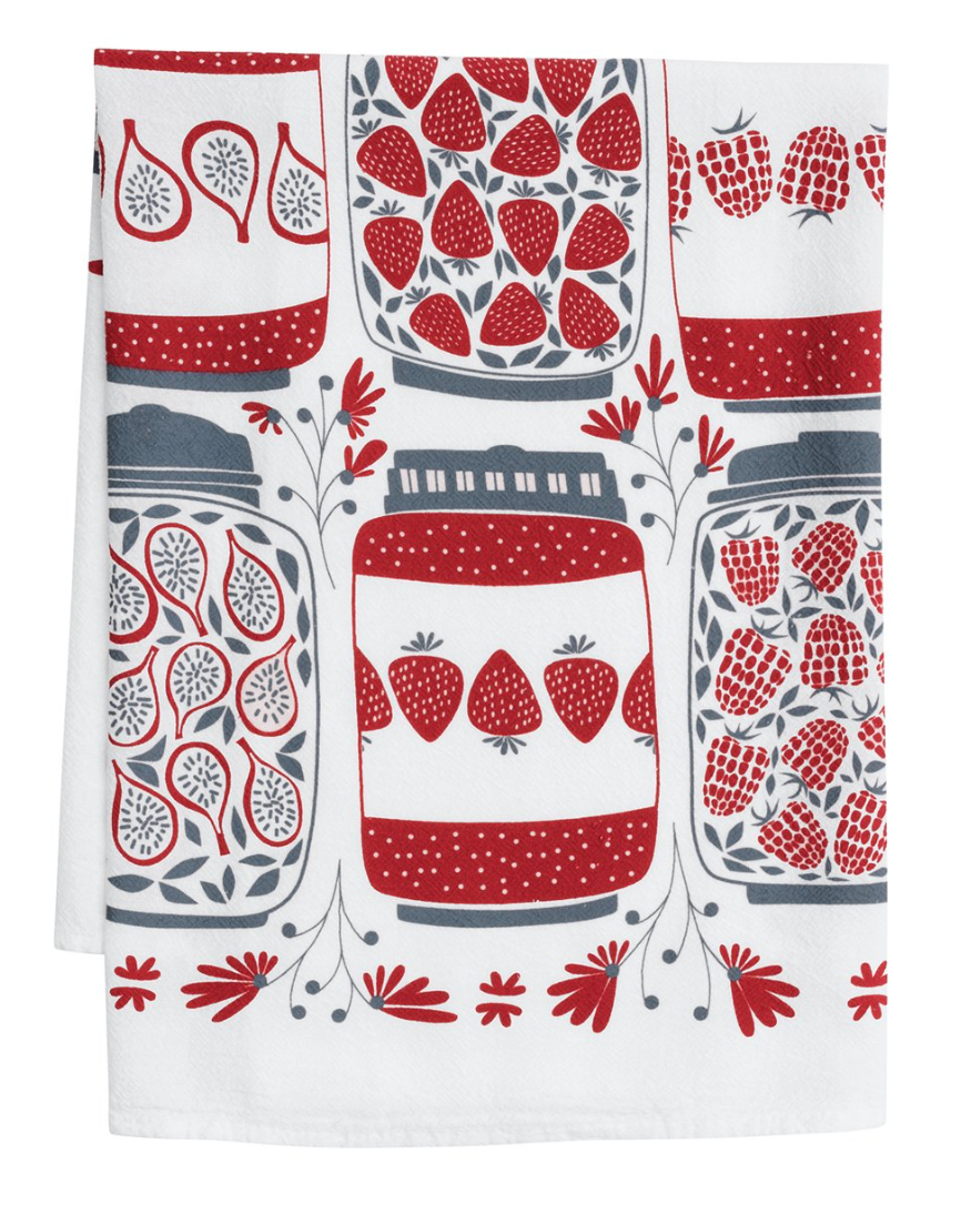 HAZELMADE - Jam Jars Tea Towel