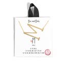 Anarchy Street - 18k Gold Dipped Initial Letter Necklaces