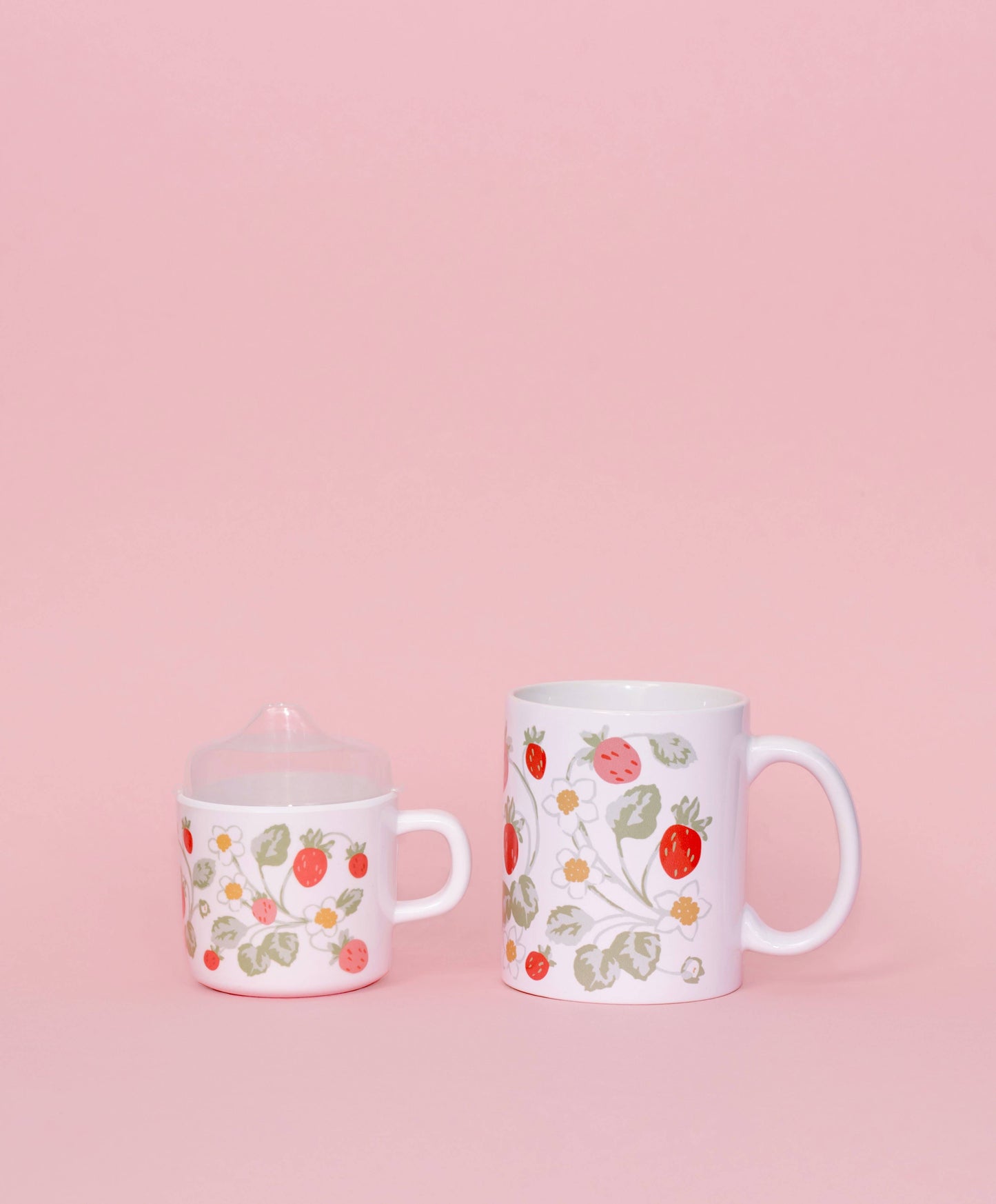 Helmsie - Strawberry Mama and Me Cup Set