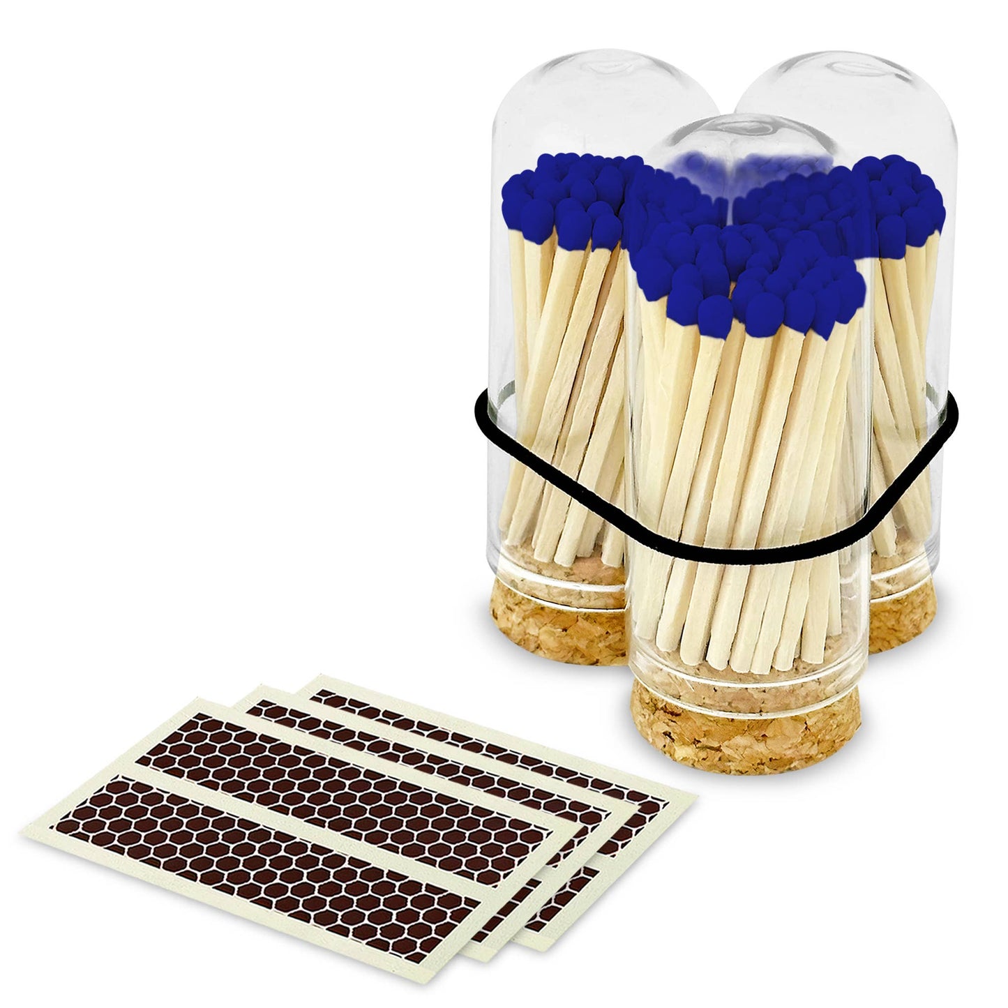 Thankful Greetings - 2" Matches + Mini Cloche - Colors of Your Choice + Strikers