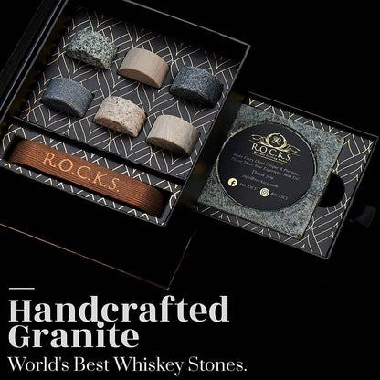 ROCKS Whiskey Chilling Stones - The Gentleman's Set - Cigar Aficionado