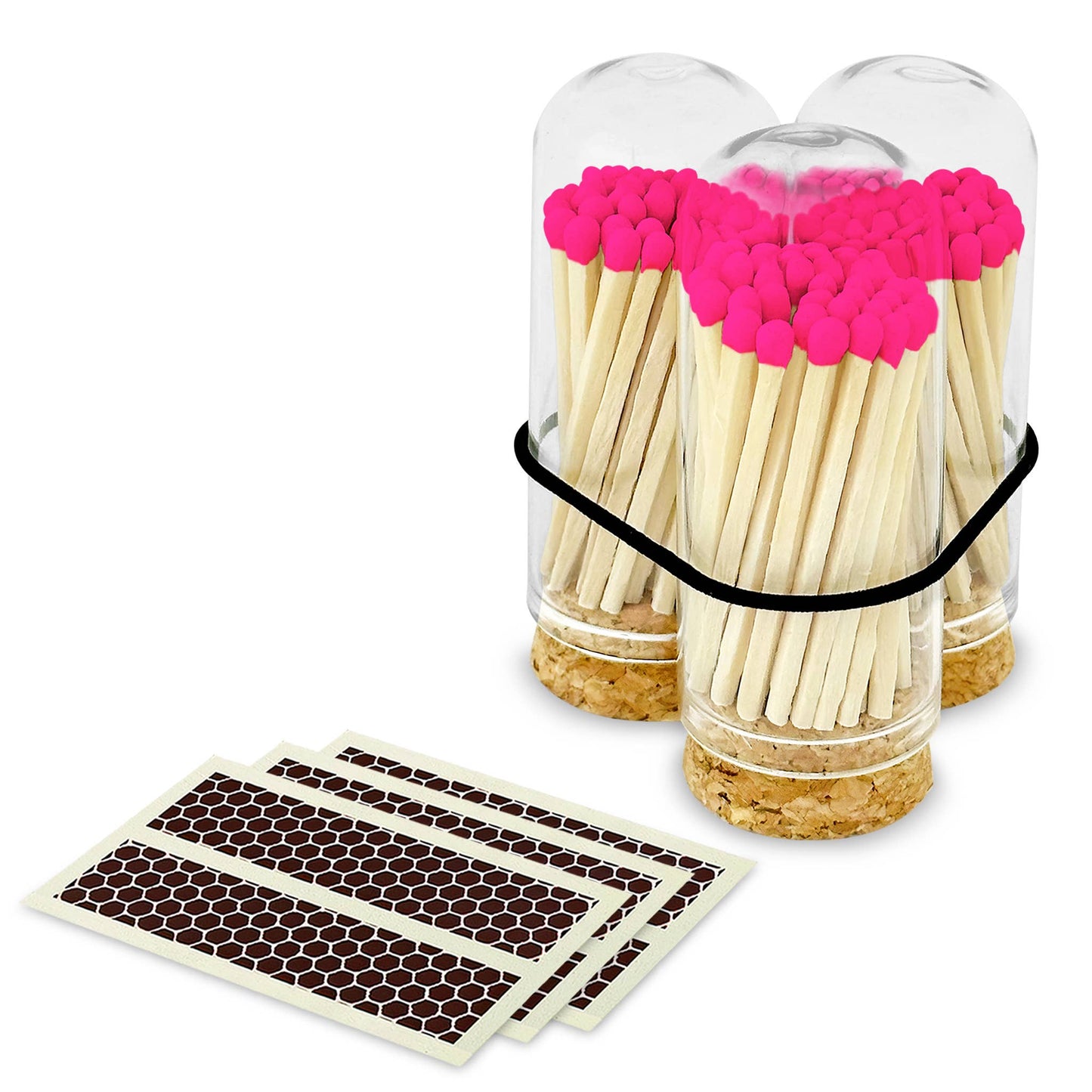 Thankful Greetings - 2" Matches + Mini Cloche - Colors of Your Choice + Strikers