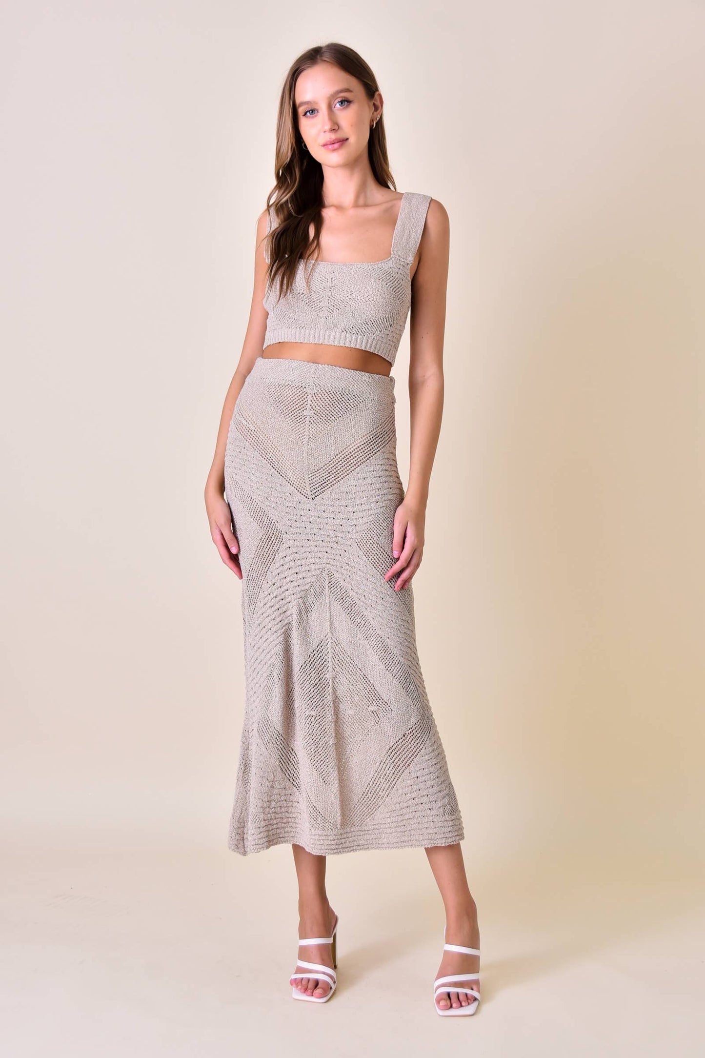 Fore Collection - Summer Resort Midi Skirt