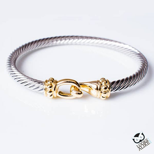 My Best Kept Jewelry - Golden Hook Bangle