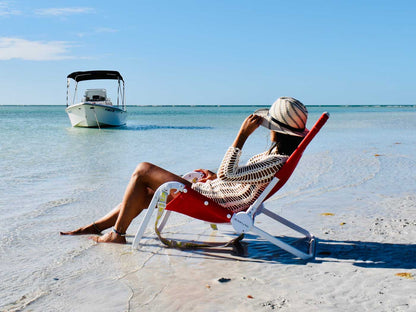 SUNFLOW - The Original Chair: Rosé Pink / The Original Chair with Sun Shade and Drink Holder