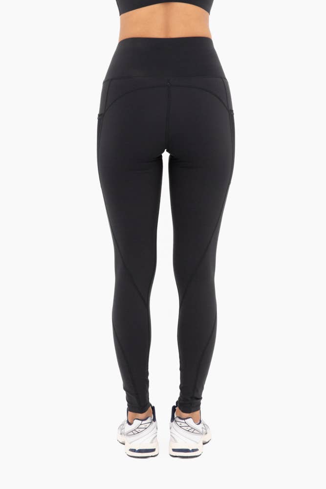 Mono B - Contour Band Essential Lycra Highwaist Leggings