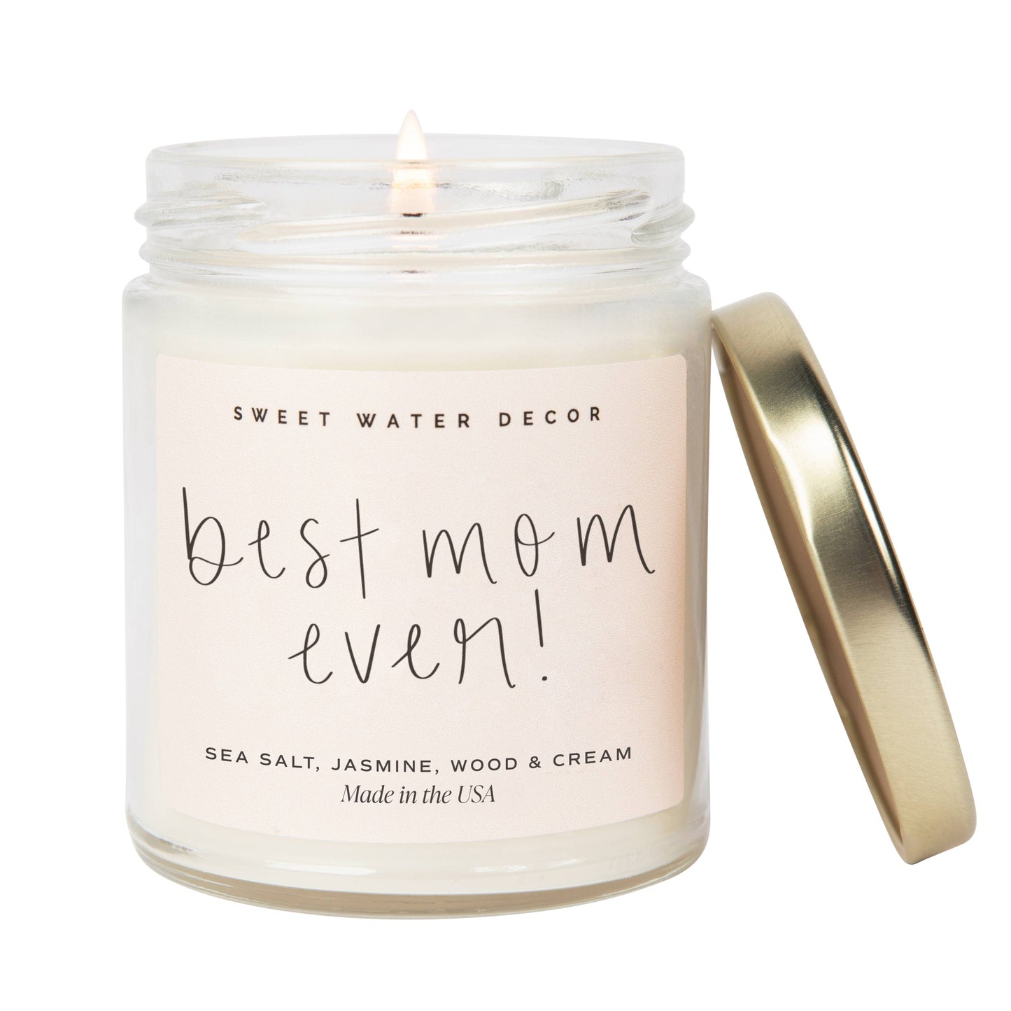 Sweet Water Decor - "Best Mom Ever!" Soy Candle - 9 oz.