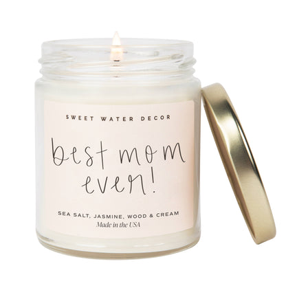 Sweet Water Decor - "Best Mom Ever!" Soy Candle - 9 oz.