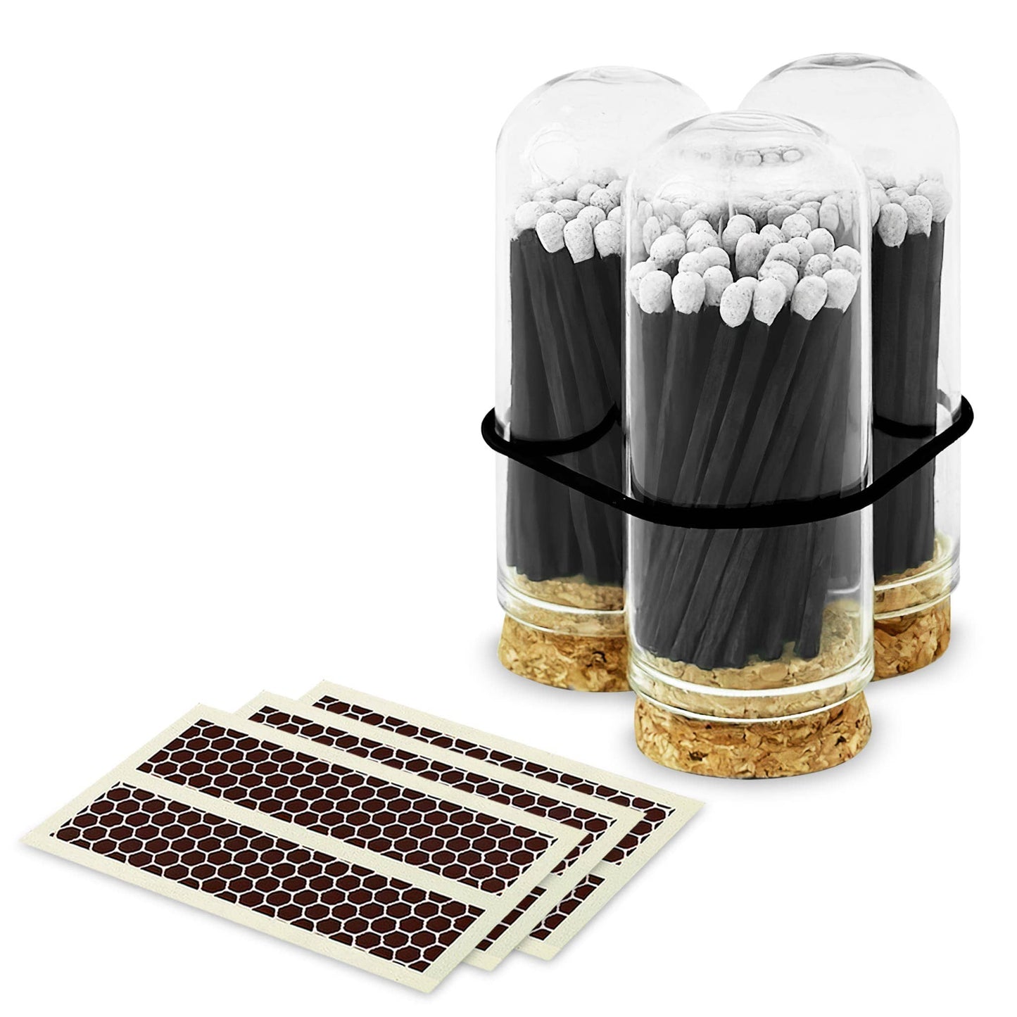 Thankful Greetings - 2" Matches + Mini Cloche - Colors of Your Choice + Strikers