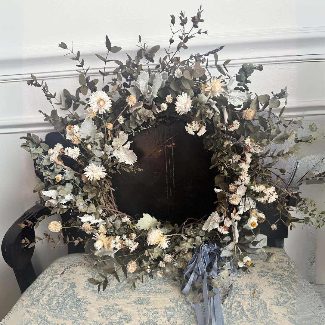 Dried Floral Indoor Wreath Workshop