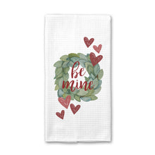 Canary Road - Be Mine Wreath Valentine Towel