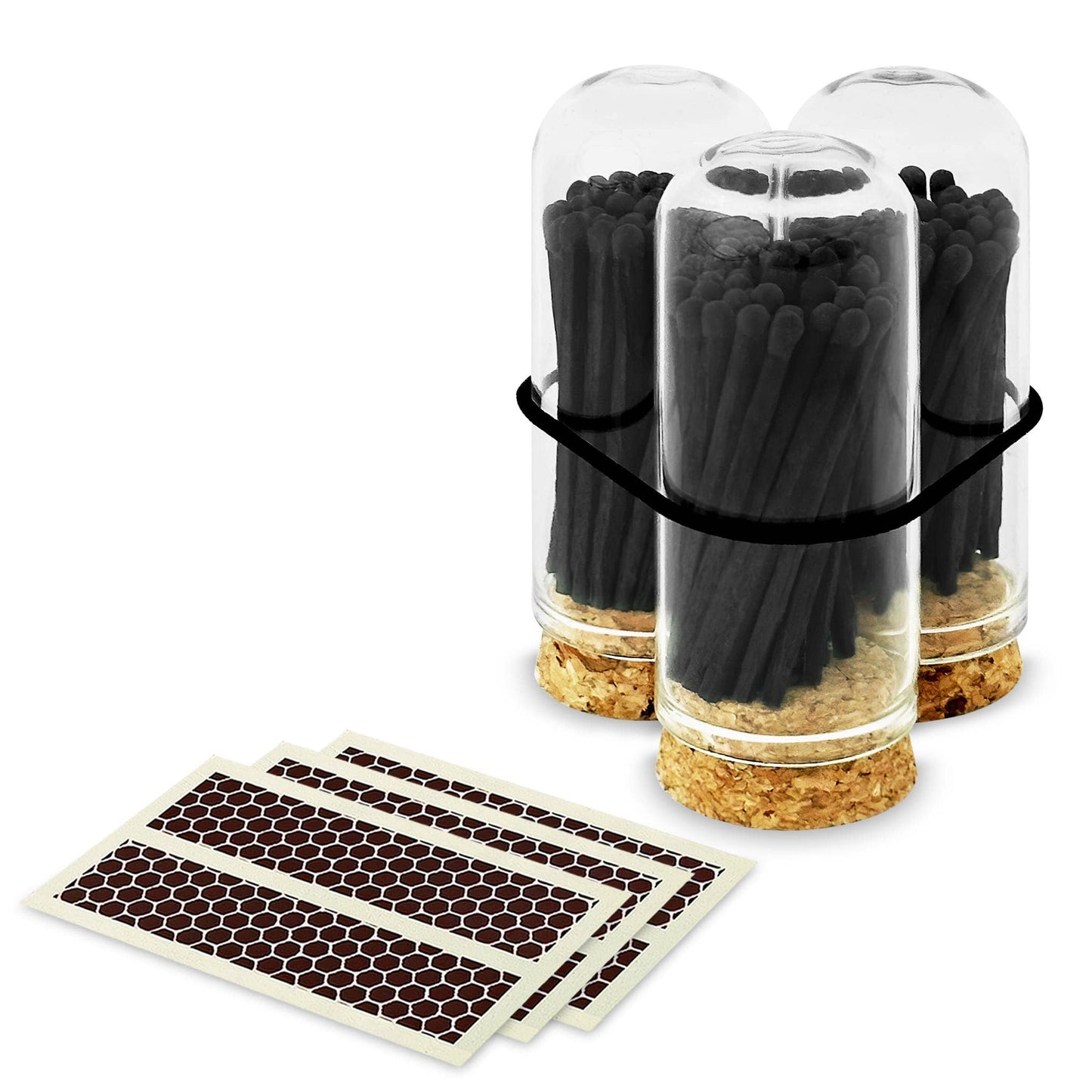 Thankful Greetings - 2" Matches + Mini Cloche - Colors of Your Choice + Strikers