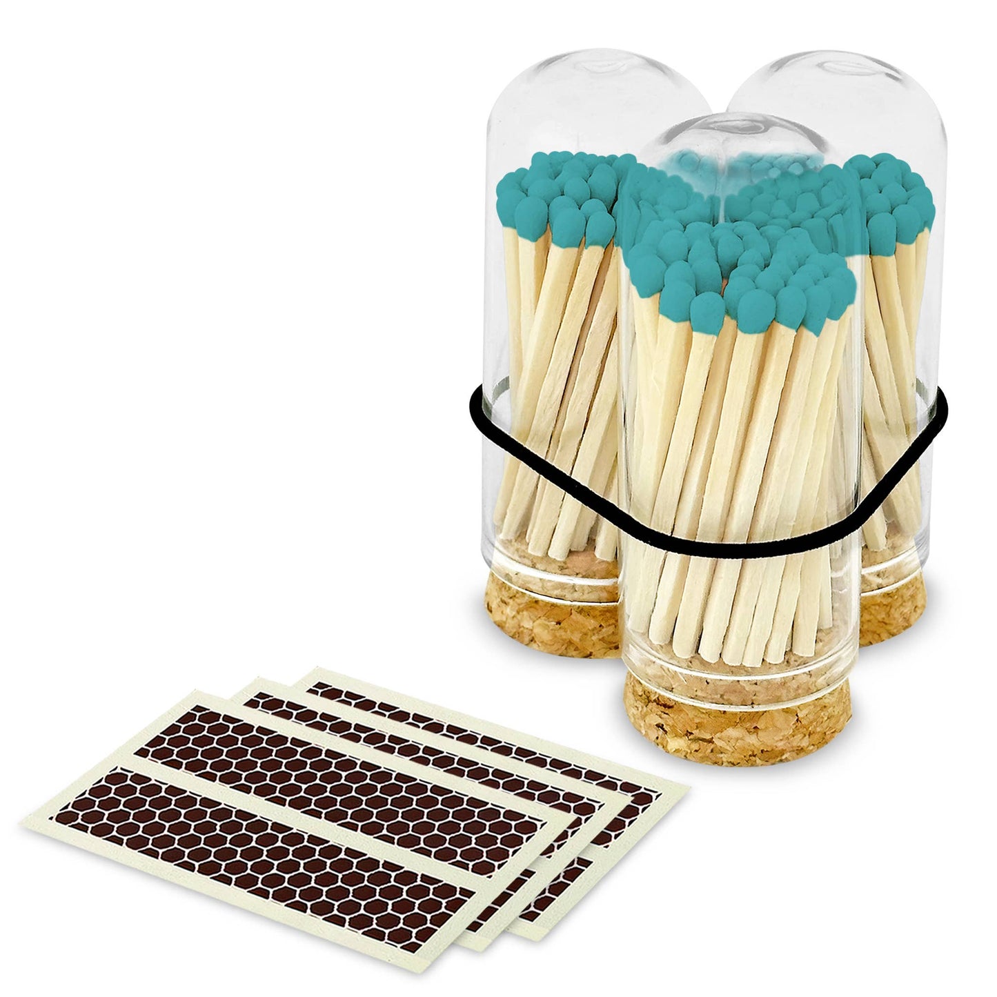 Thankful Greetings - 2" Matches + Mini Cloche - Colors of Your Choice + Strikers