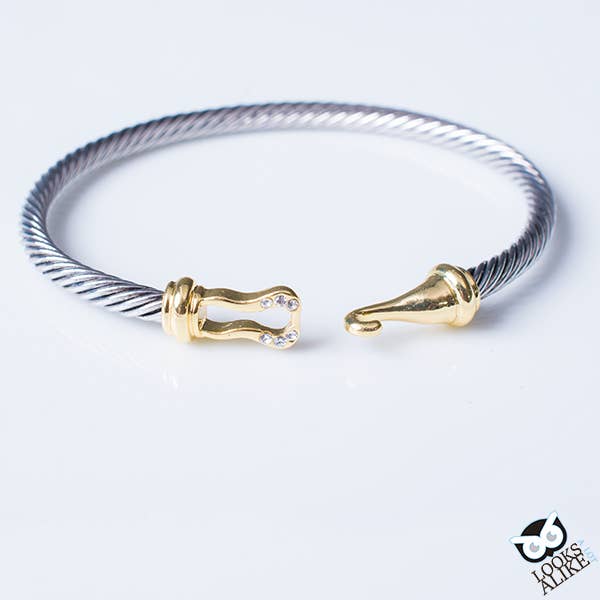 My Best Kept Jewelry - Golden Hook Bangle