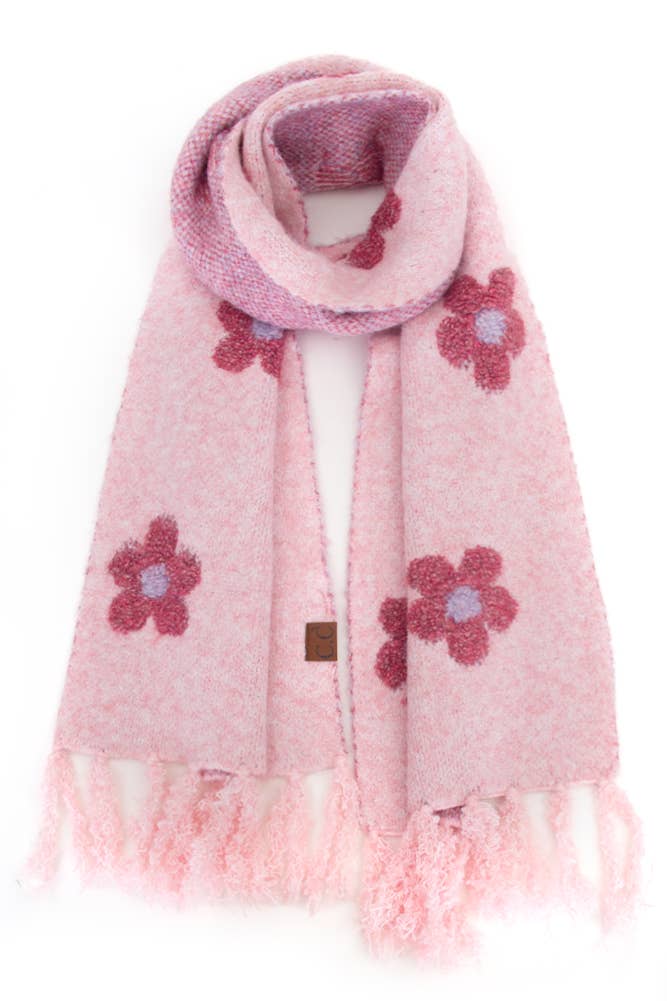 Hana - C.C Daisy Pattern Scarf