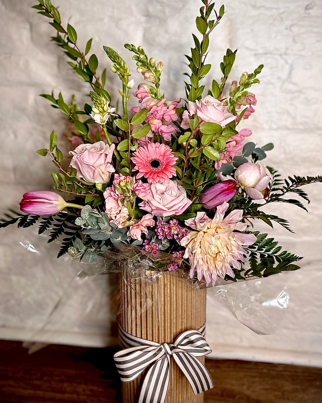 The Darling Standing Wrapped Bouquet