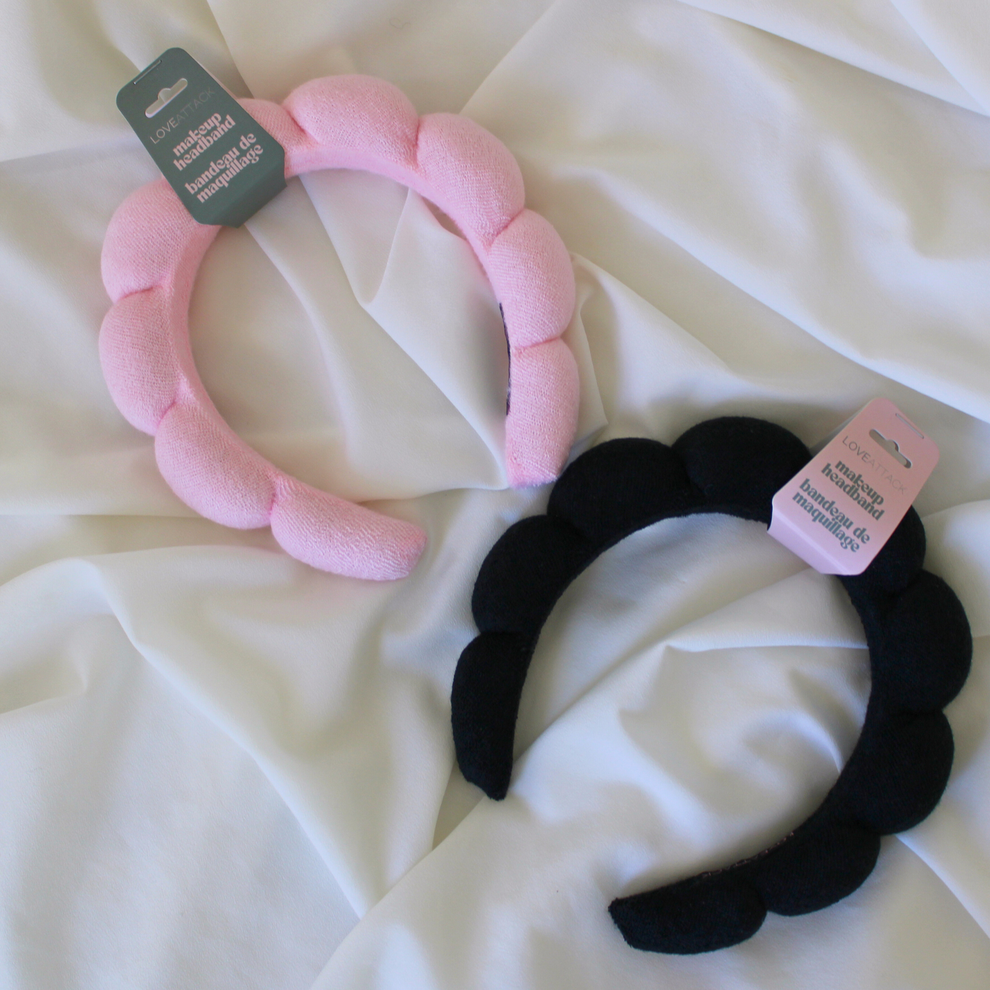 Love Attack - Skincare & Makeup Headband: Pink