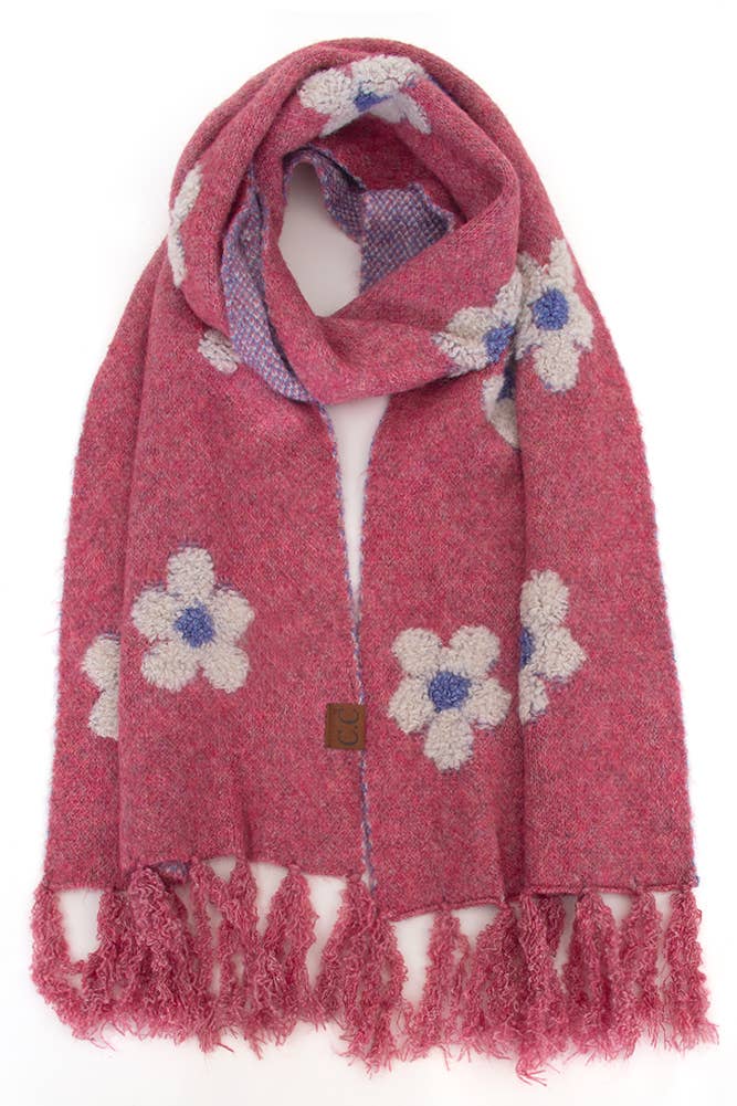 Hana - C.C Daisy Pattern Scarf