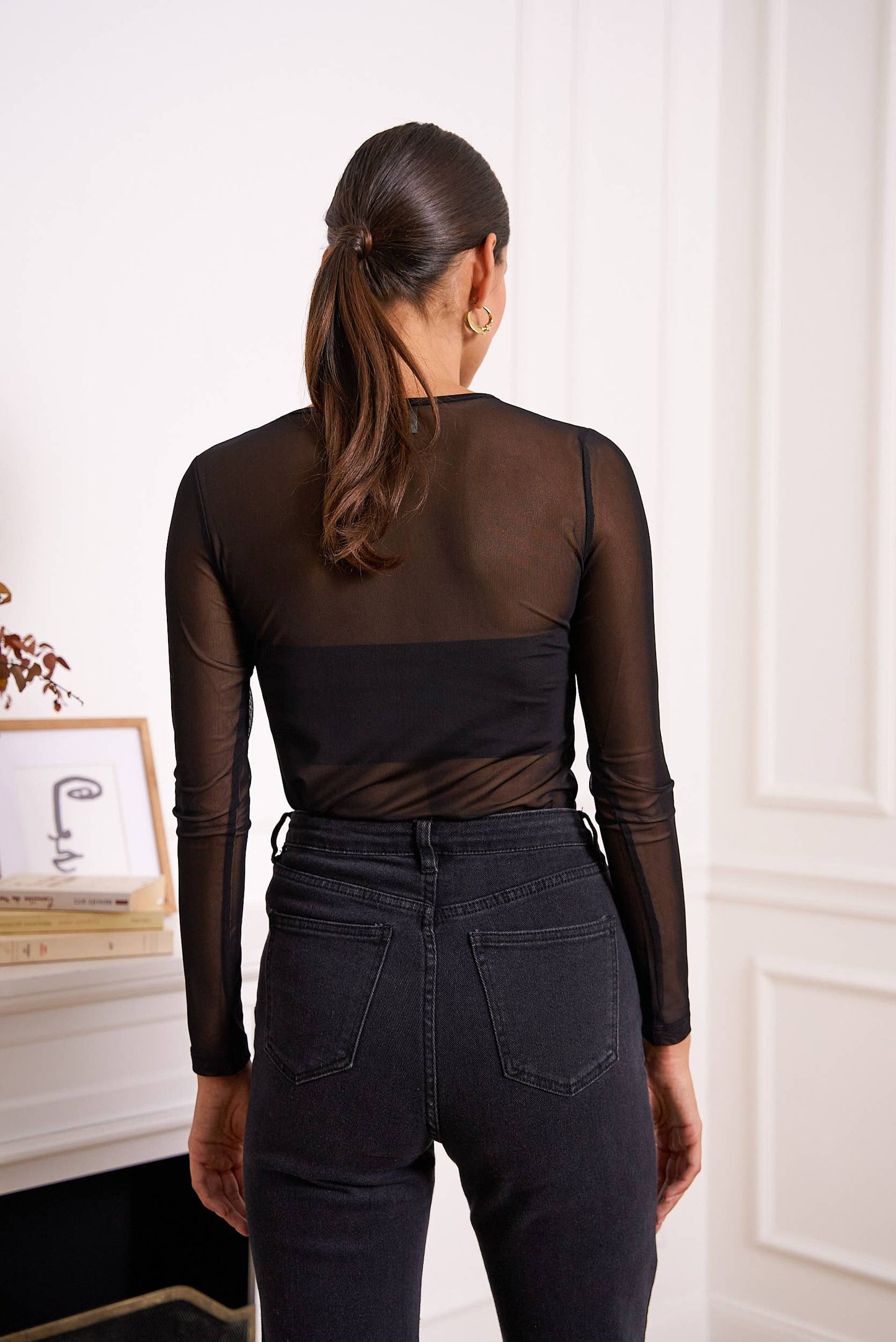 Choklate Paris - Mesh Top - Black