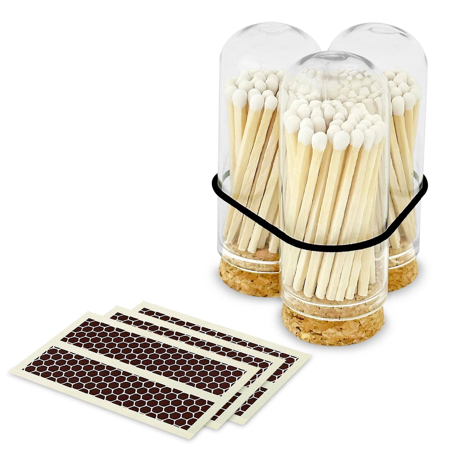 Thankful Greetings - 2" Matches + Mini Cloche - Colors of Your Choice + Strikers
