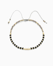 Kindred Row - Black Onyx Healing Gemstone Stacking Bracelet