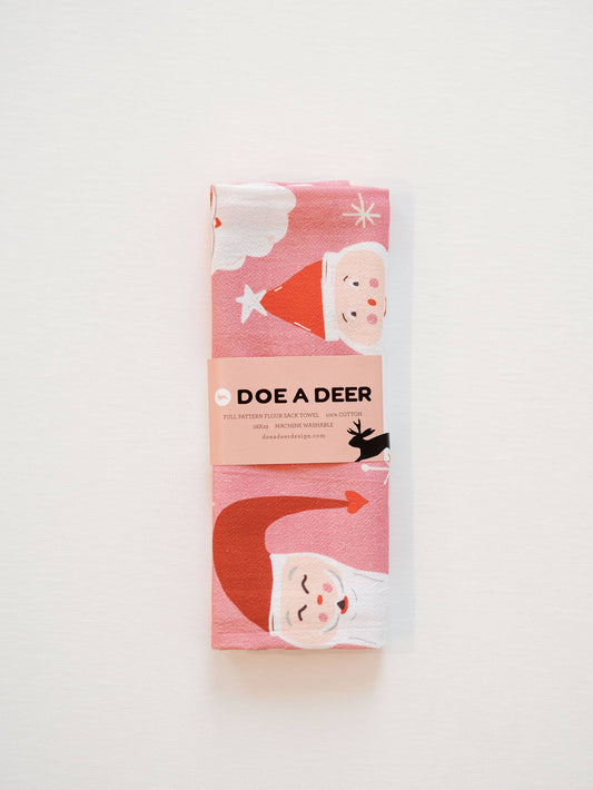 Doe A Deer - Believing is Seeing Santa Towel