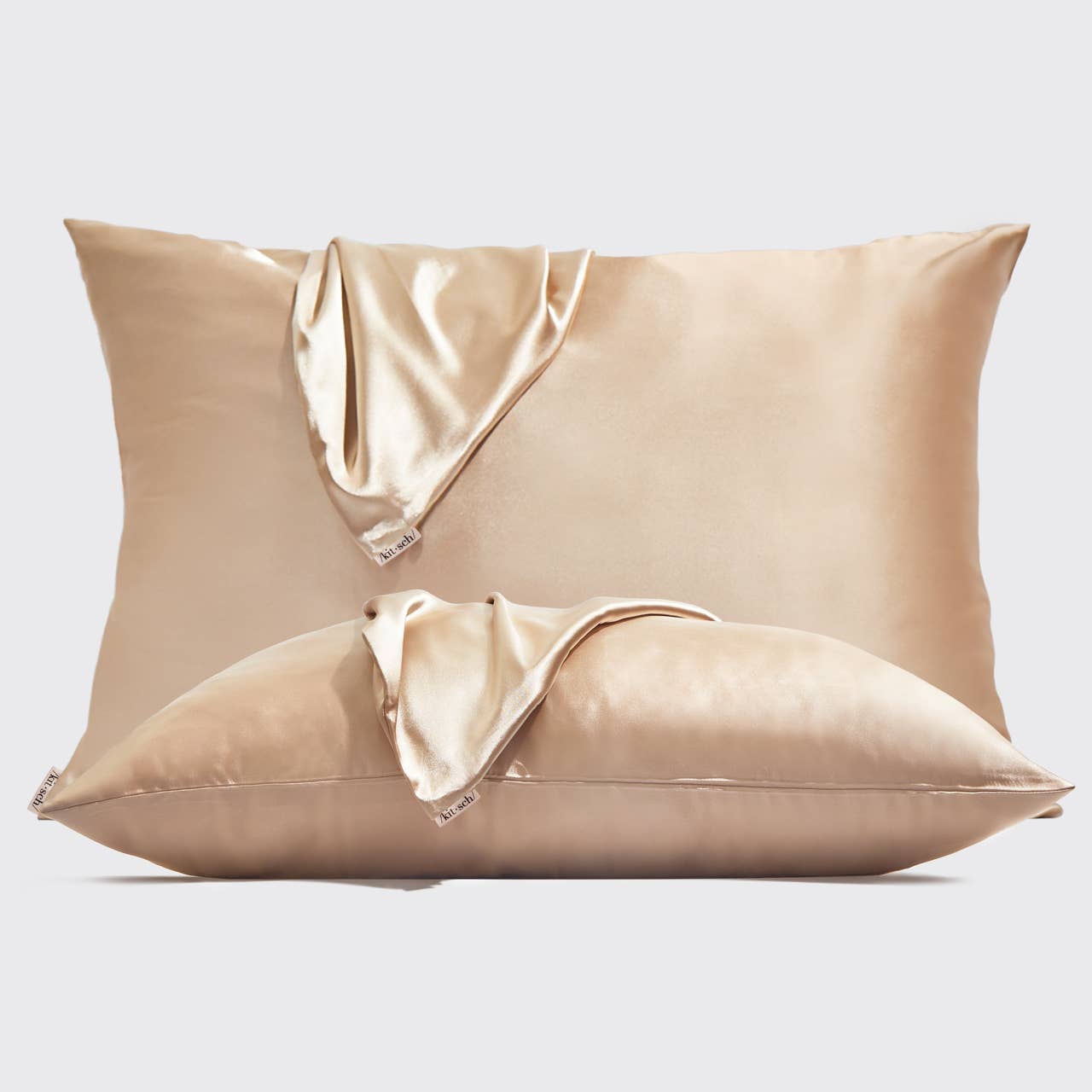 KITSCH - Holiday Standard Pillowcase 2pc - Champagne
