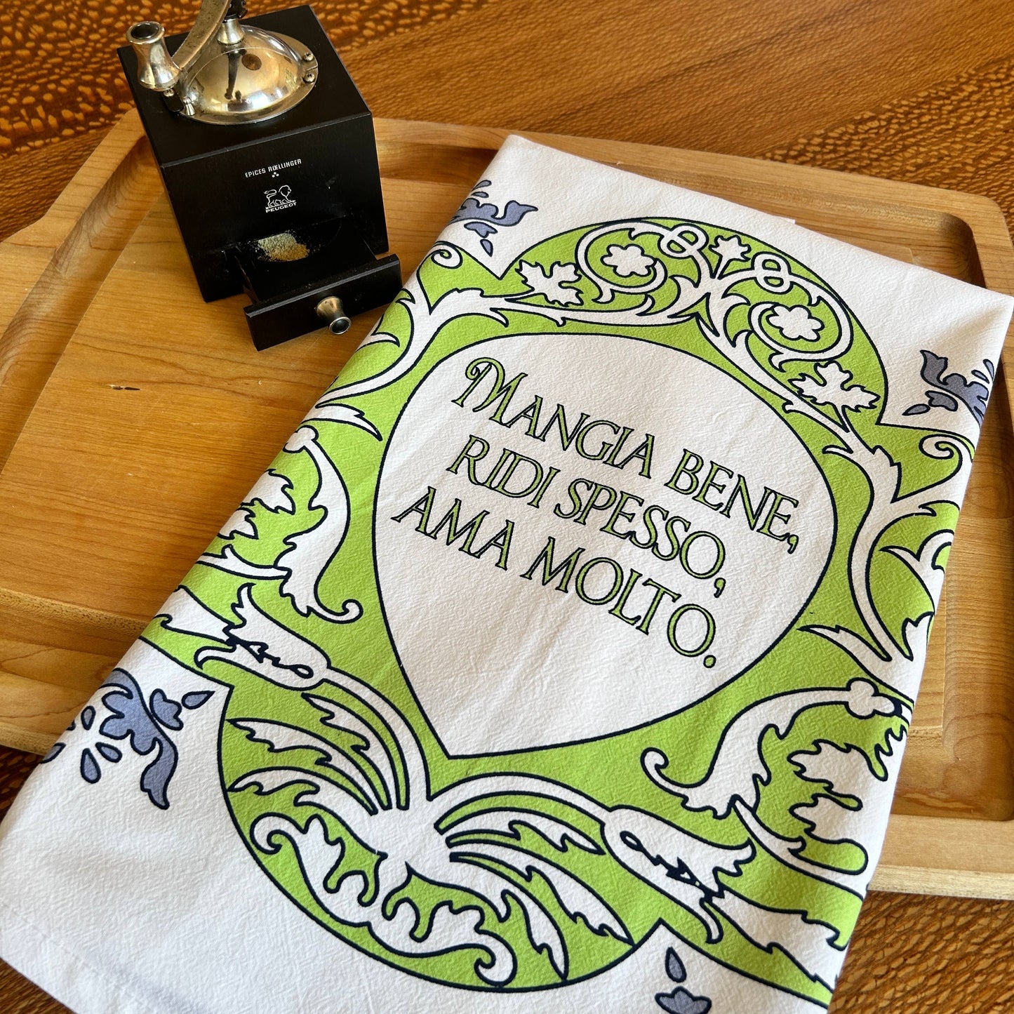 Jump That Moon - Ama Molto Dish Towel