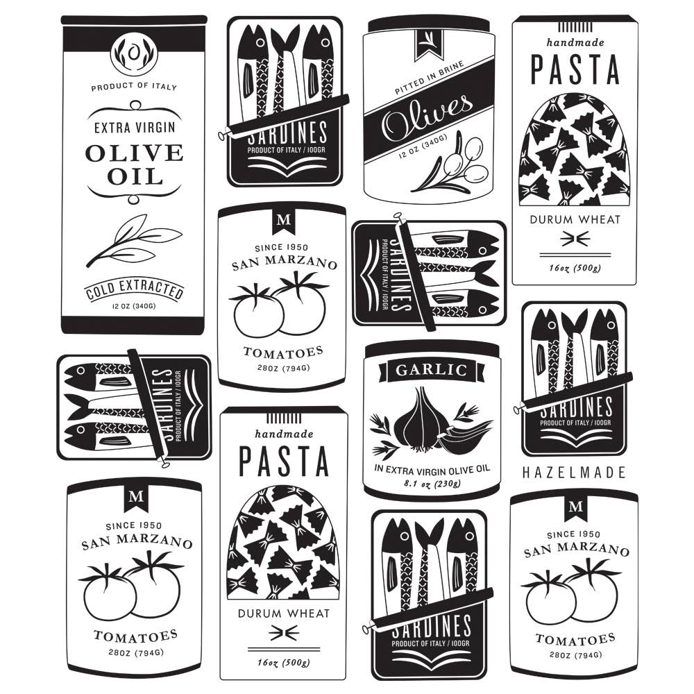 HAZELMADE - Italian Market Tea Towel / Kitchen Decor / Midwest Made