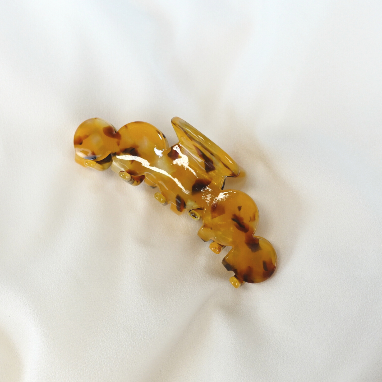 Love Attack - Nefeli Cellulose Acetate Hair Claw Clips: Dark Tortoiseshell