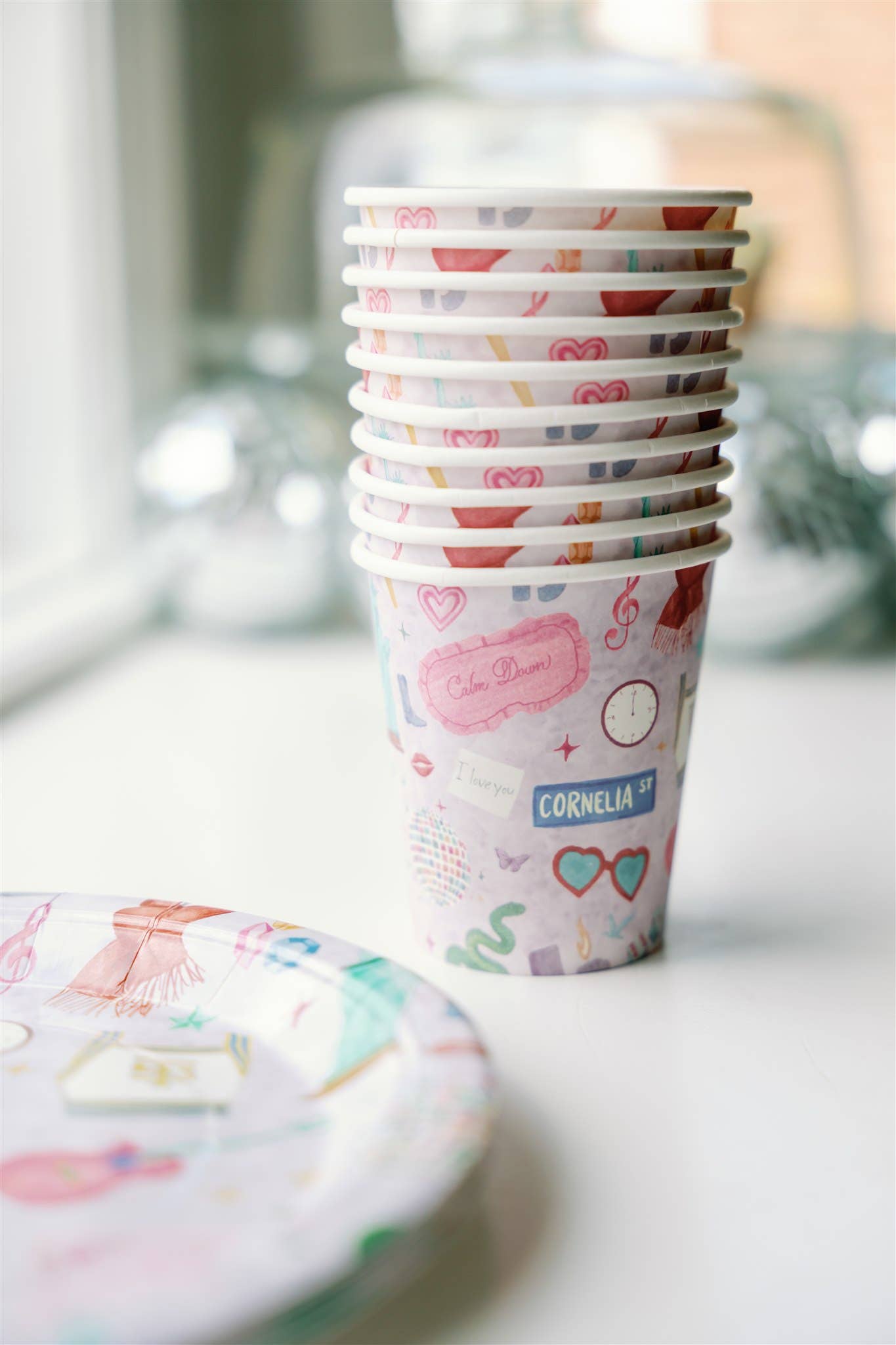 Gracefully Made Art - Taylor Swift Paper Cup Pack