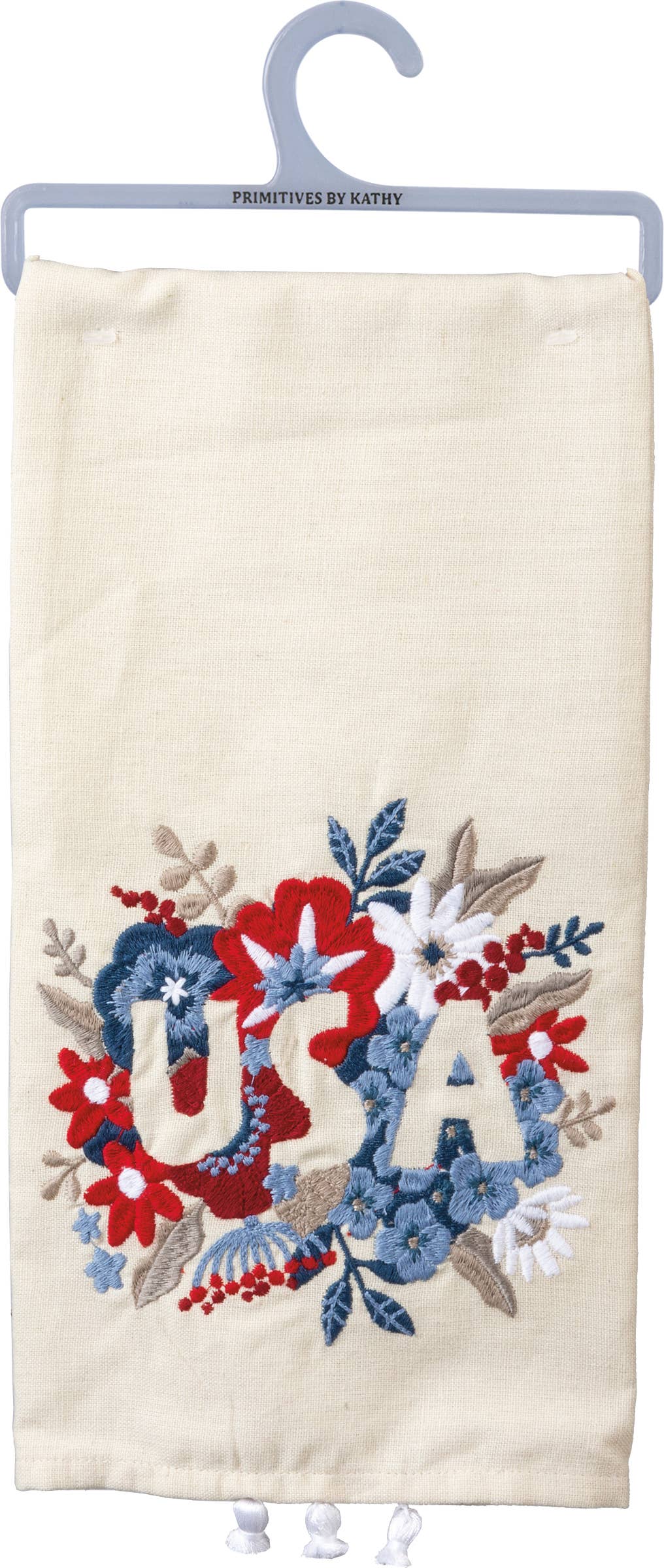 Primitives by Kathy - Floral USA Kitchen Towel