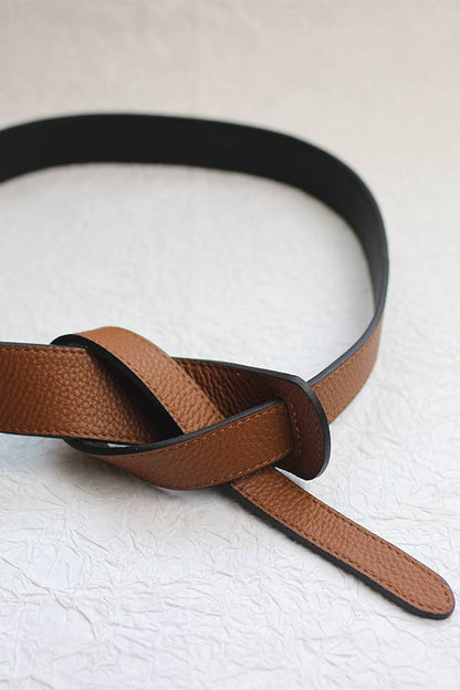ESLEY - Double Face Leather Belt
