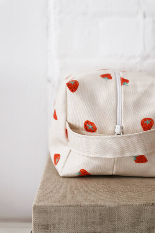 Freon Collective - Makeup Bag - Strawberry