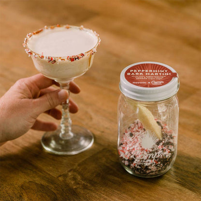 Camp Craft Cocktails - Peppermint Bark Martini