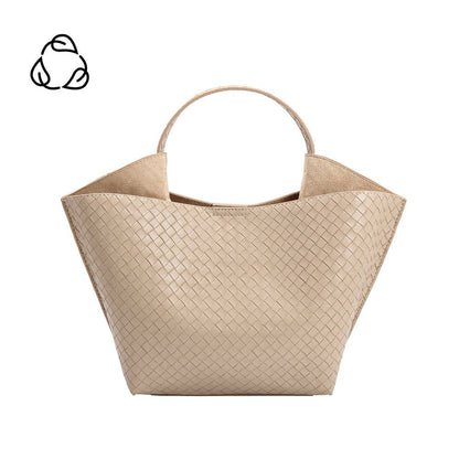 Melie Bianco - Terri Bone Medium Recycled Vegan Tote Bag