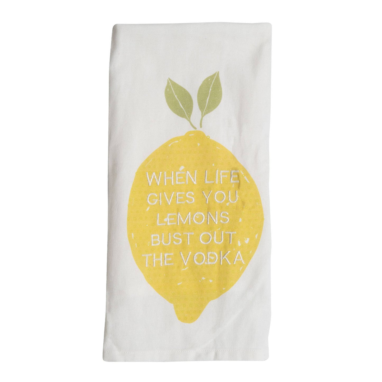 Foreside Home & Garden - Life Lemons Tea Towel