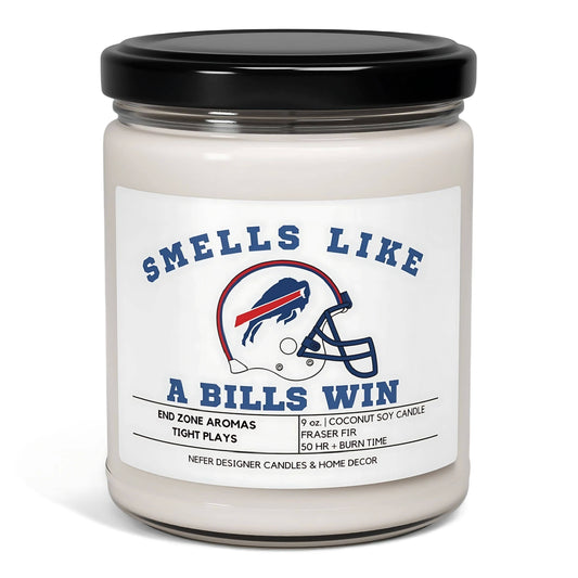 Nefer Designer Candles & Home Decor - Smells Like a Bills Win