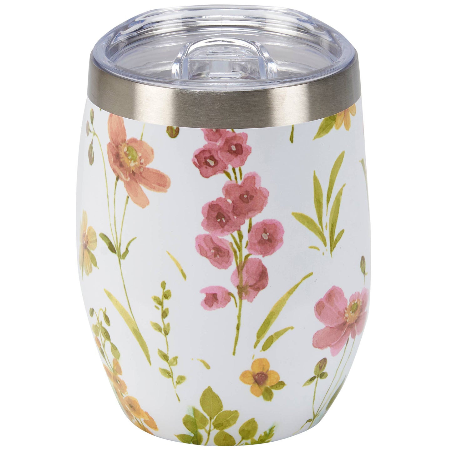 Primitives by Kathy - Flower Garden Wine Tumbler