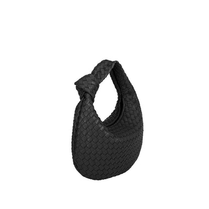 Melie Bianco - Drew Small Black Recycled Vegan Top Handle Bag