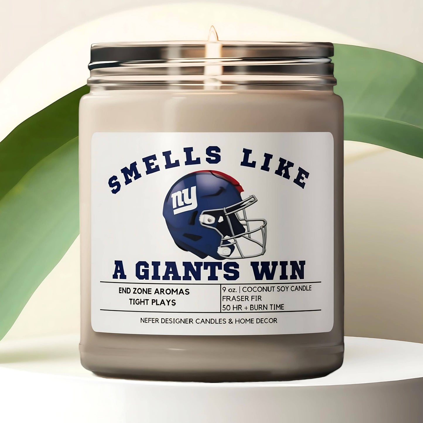 Nefer Designer Candles & Home Decor - Smells Like a New York Giants Win