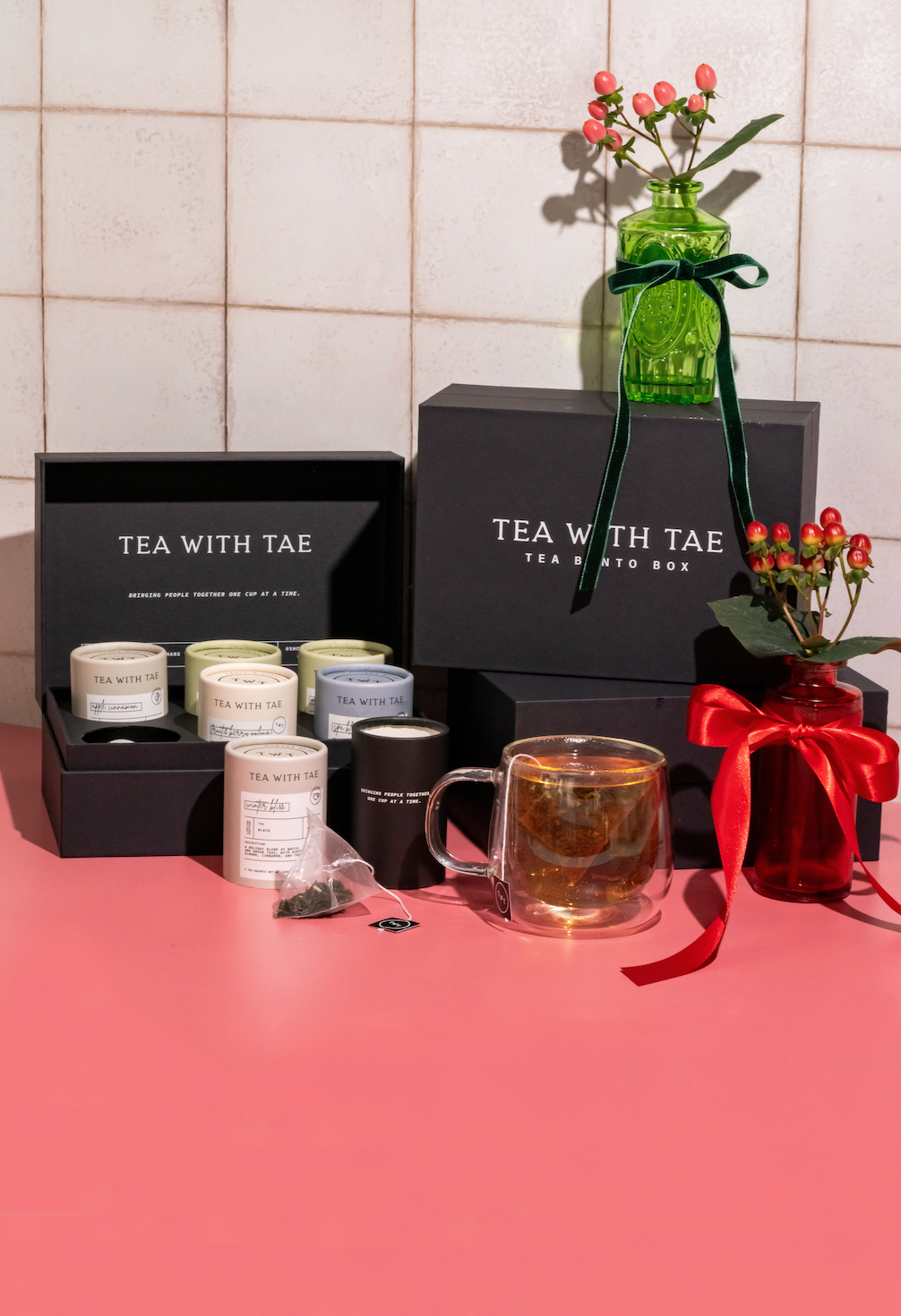 Tea with Tae - Calming Escapes - Tea Bento Box (6-Pack) - Spa Collection