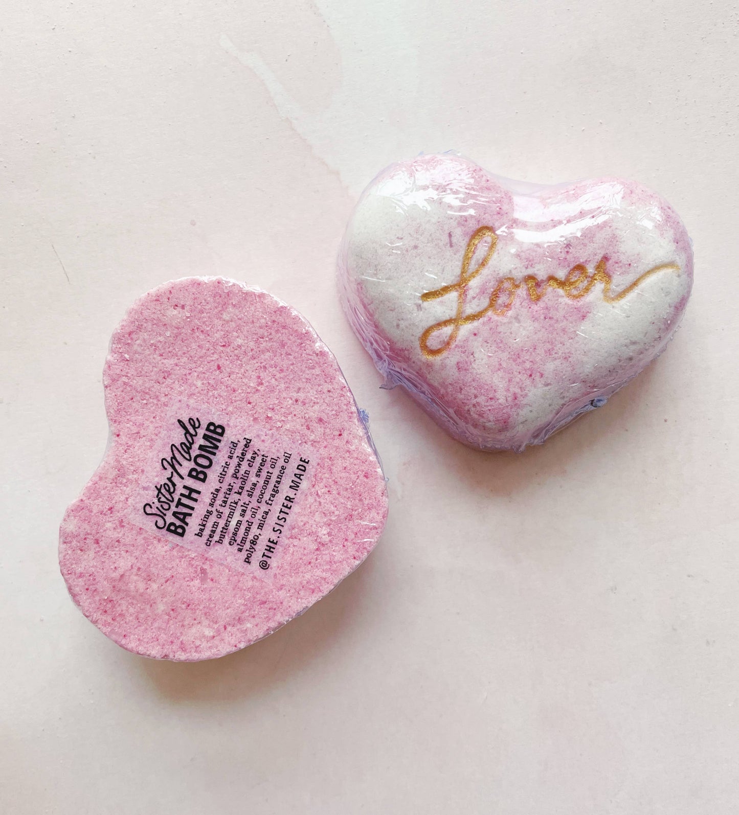 The Sister Made - Lover Heart Bath Bomb