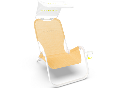 SUNFLOW - The Original Chair: Rosé Pink / The Original Chair with Sun Shade and Drink Holder