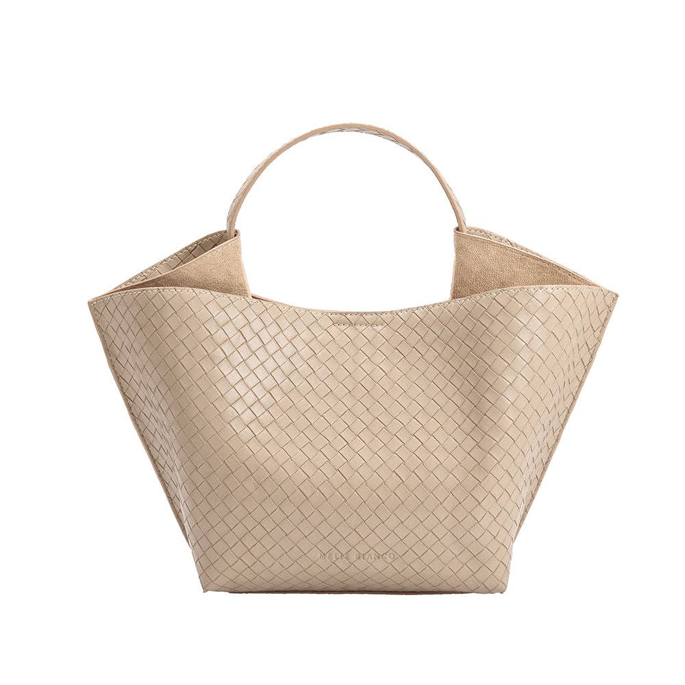 Melie Bianco - Terri Bone Medium Recycled Vegan Tote Bag