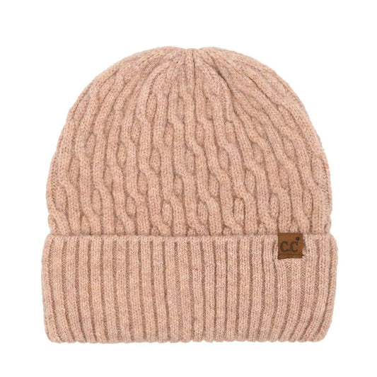C.C Beanie - Chain Link Cable Cuff C.C Beanie - Sand