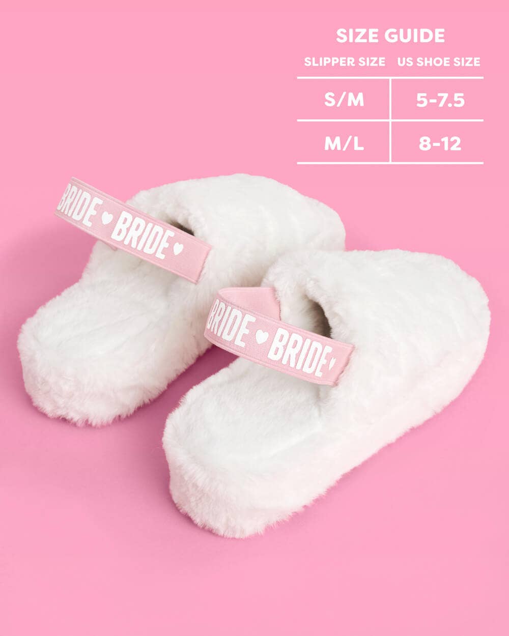 xo, Fetti - White Bride Fur Slippers