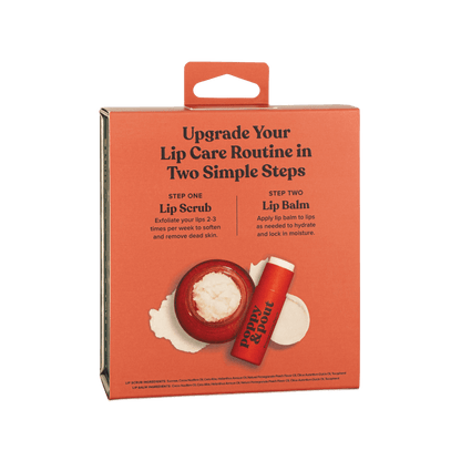 Poppy & Pout - Pomegranate Peach Lip Care Duo