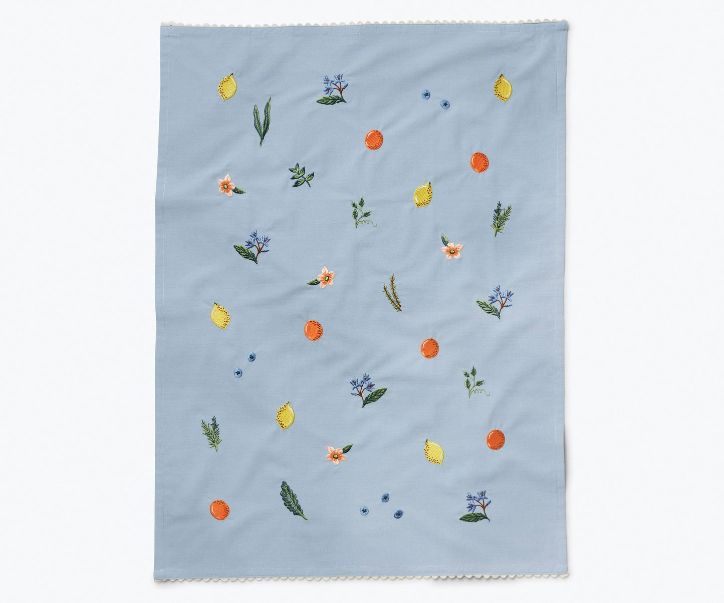 Rifle Paper Co. - Fruit Stand Embroidered Tea Towel